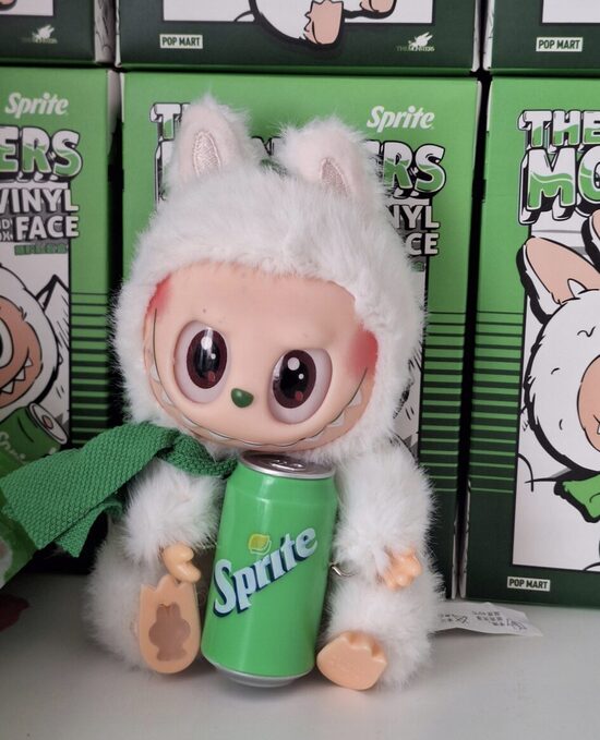 LABUBU stiliaus "Sprite" kolekcijos slapta dėžutė